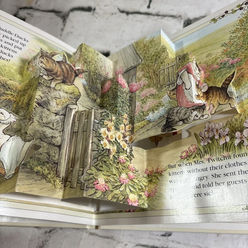 The Tale of Tom Kitten, A Pop-up Book Based on Beatrix Potter Art and Story 1994